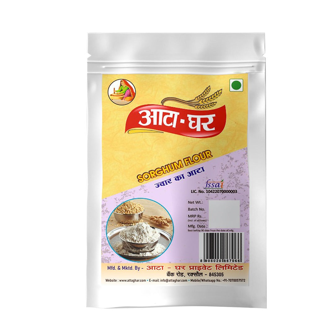 Atta-Ghar Jowar Flour, 2 kg - Pack of 4 * 500 grams