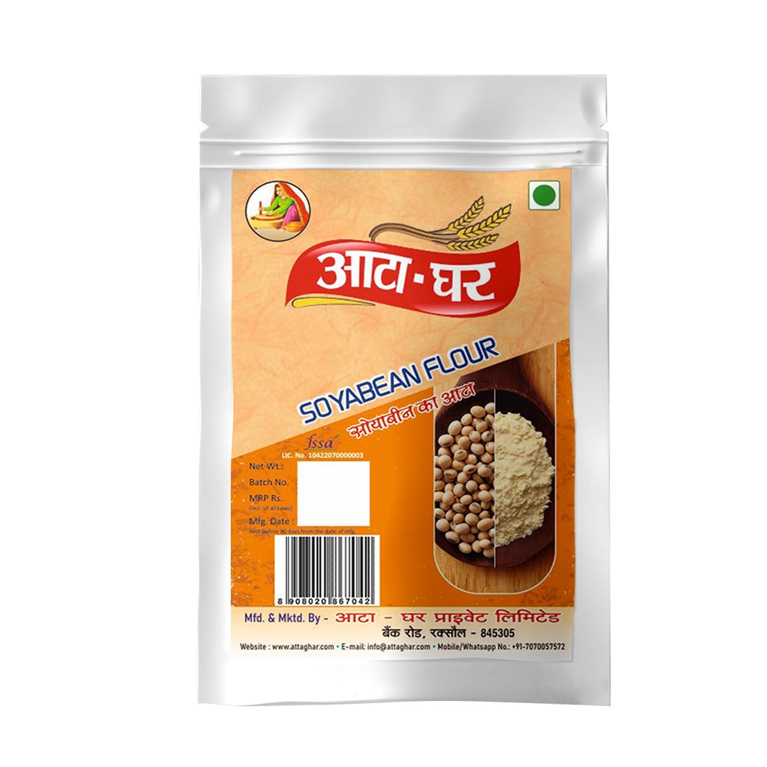 Atta-Ghar Soya flour Pack of 5 * 400 grams