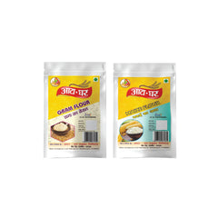 Atta-Ghar Combo of Besan and Maize Flour, 1 kg each