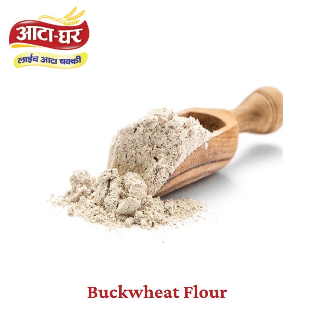Atta-Ghar Buckwheat Flour, 2 kg - Pack of 4 * 500 grams