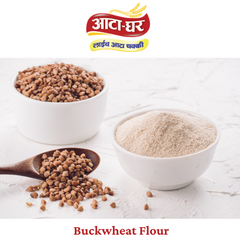 Atta-Ghar Buckwheat Flour, 2 kg - Pack of 4 * 500 grams