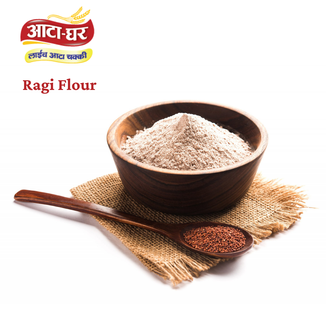 Atta-Ghar Ragi Atta, 2 kg - Pack of 4 * 500 grams