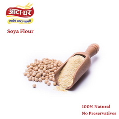 Atta-Ghar Soya flour Pack of 5 * 400 grams