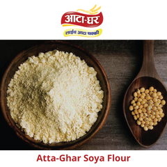 Atta-Ghar Soya flour Pack of 5 * 400 grams