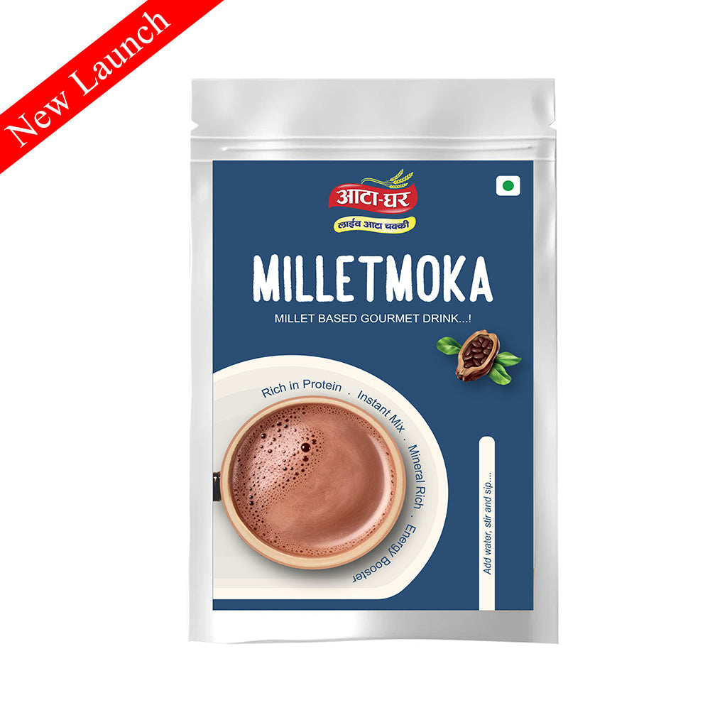 MILLET MOKA - Millet Based Gourmet Drink - 400 gm