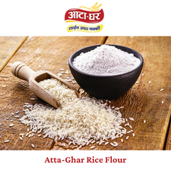 Atta-Ghar Rice flour, 2 kg - Pack of 4 * 500 grams