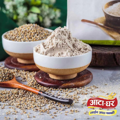 Atta-Ghar Bajra Flour, 2 kg - Pack of 4 * 500 grams