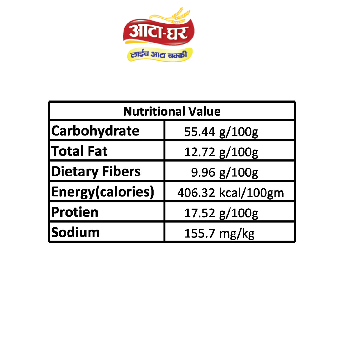 Atta-Ghar Diabetic Atta , 5 kg